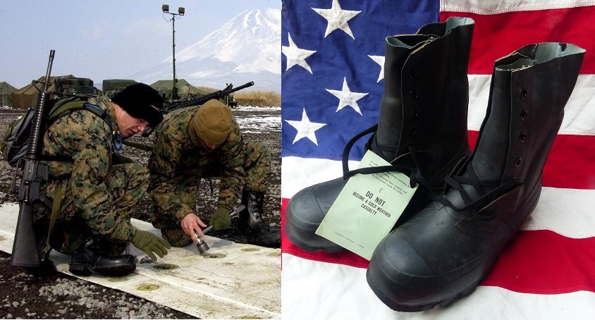 米軍実物 デッド 極寒用 ミッキーマウスブーツ 7W ミッキーブーツ 336x拍卖