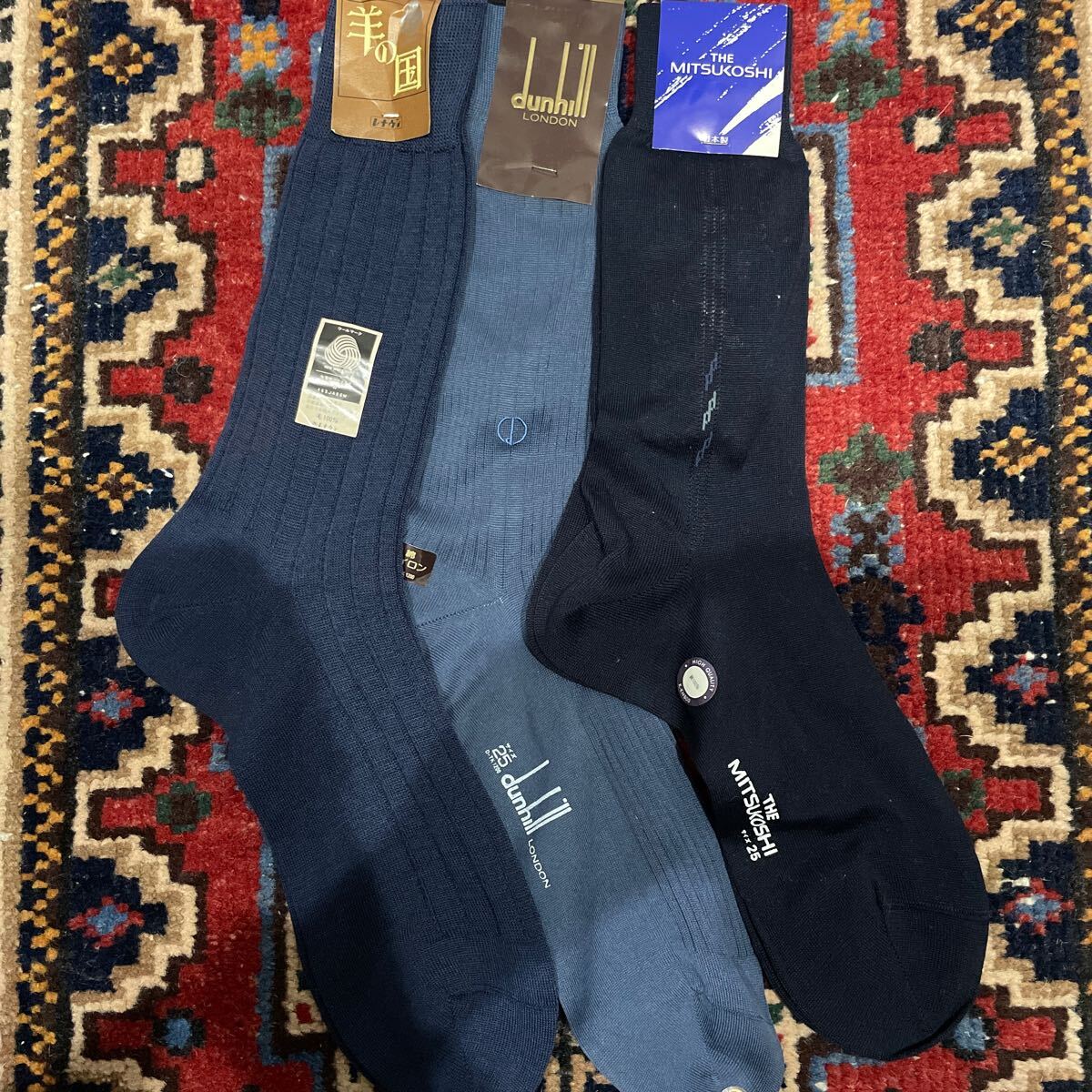 靴下 ソックス ビジネス 紳士用 ダンヒル拍卖