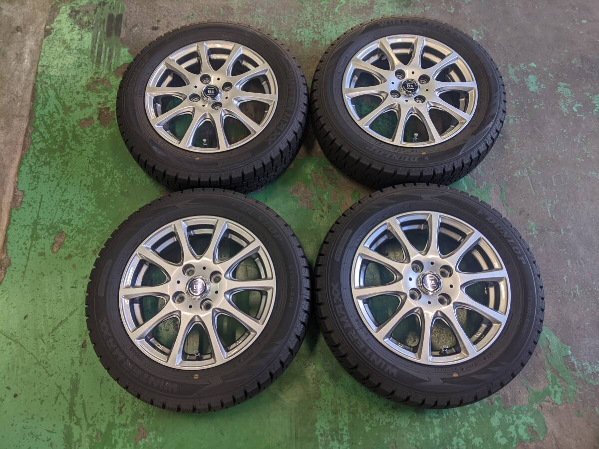 来店受け渡し歓迎♪165/65R14【スズキ ハスラー マツダ フレアクロスオーバー等適合サイズ】 スタッドレスセットです。拍卖