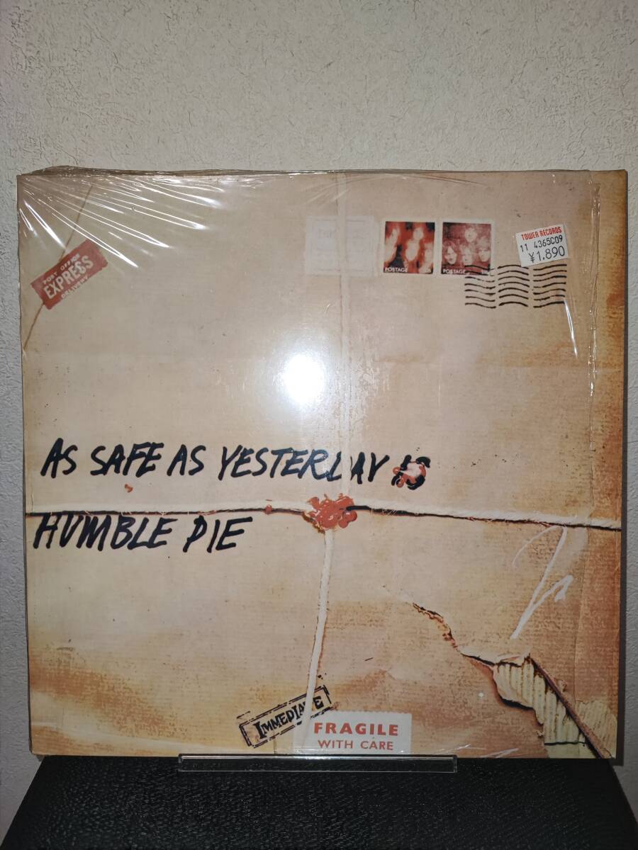 極美品 Shrink残 独 White Vinyl Humble Pie As Safe As Yesterday Is Immediate IDLP 4.00296 J ハンブル・パイ Psychedelic カラー盤拍卖