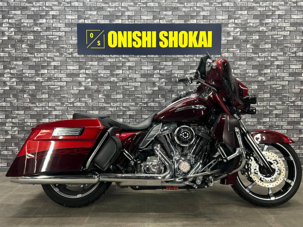 ☆ハーレーダビッドソン CVO FLHXSE ストリートグライド パフォーマンスマシンエアクリ バックギア 大阪から 大西商会拍卖