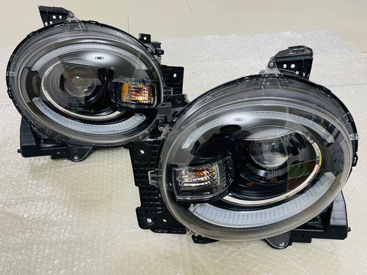 ★極美品 破損無し★LED MX91S ワゴンR スマイル ハイブリッド ヘッドライト ヘッドランプ 左右 STANLEY W6079 打刻:TL スズキ 純正拍卖