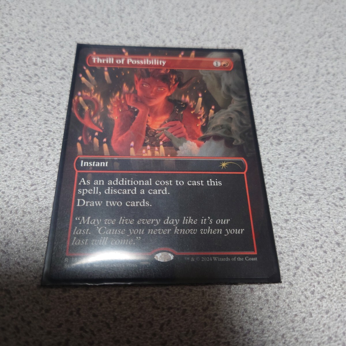 MTG SLD 胸躍る可能性 英語 一枚 Secret lair Dungeons & Dragons シークレットレイヤー 即決拍卖