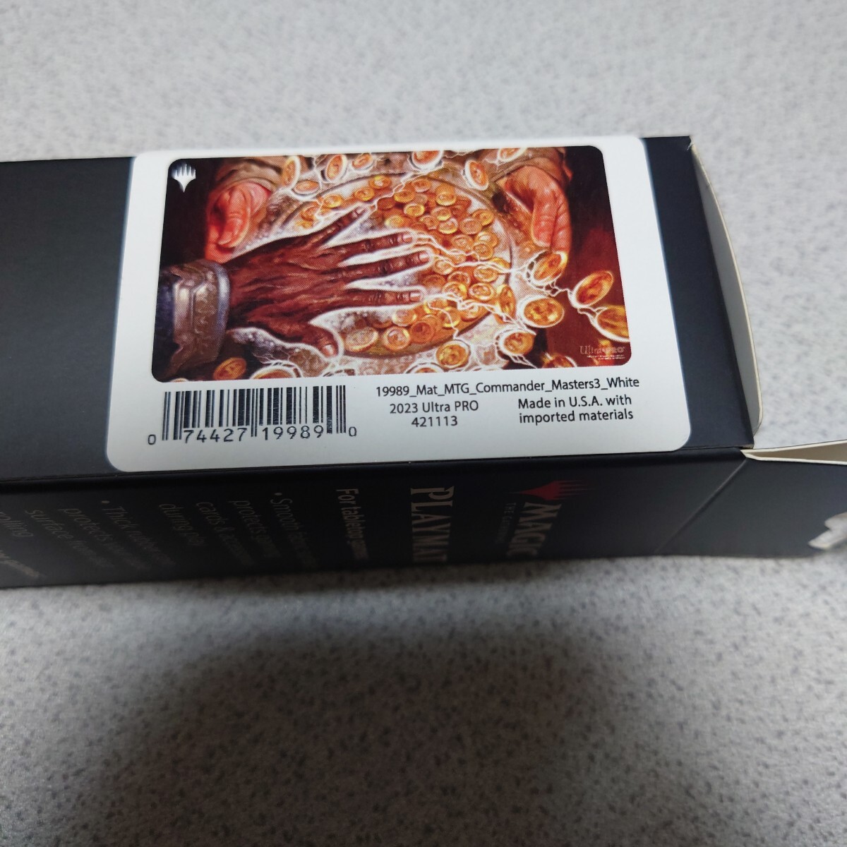 MTG CMM 息詰まる徴税 プレイマット 未開封 統率者マスターズ 即決拍卖