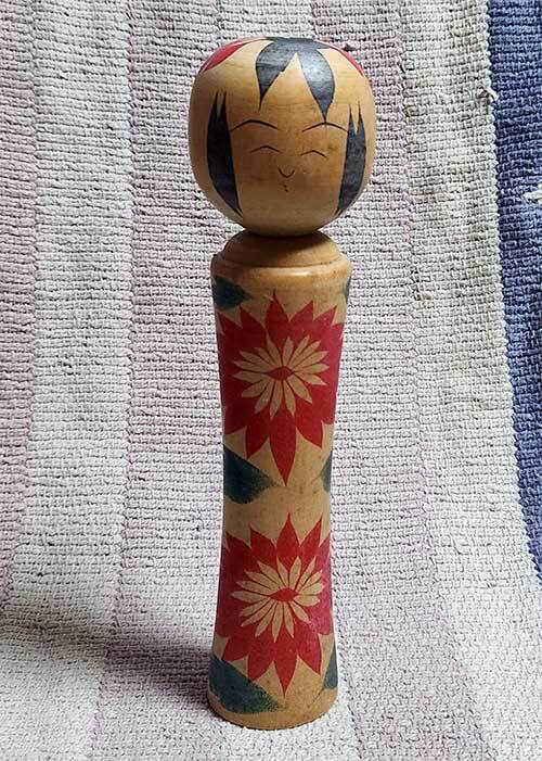 こけし 高橋輝行 日本人形 人形 鳴子 伝統こけし 郷土玩具 日本伝統 民芸品 工芸品拍卖
