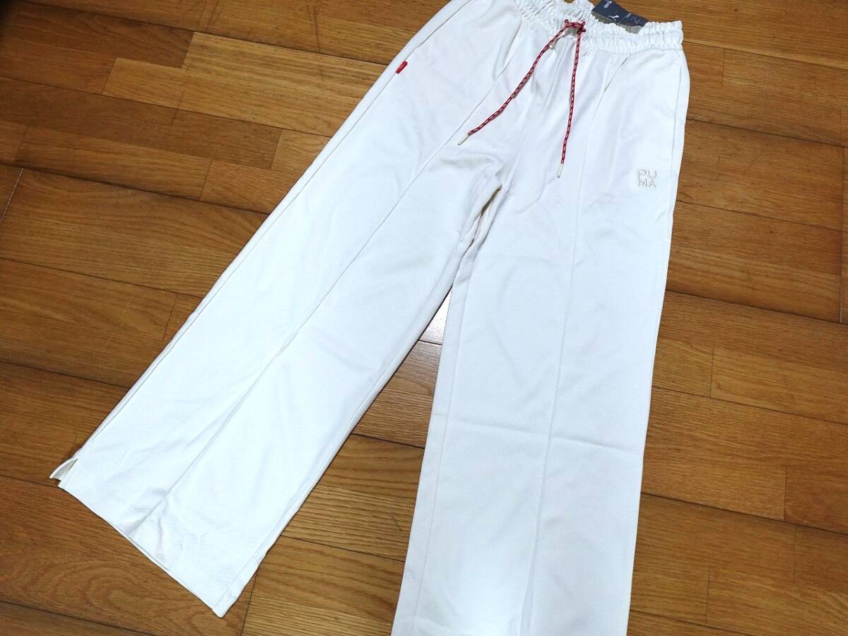 新品 送料無料 プーマ【PUMA】レディース ロングパンツ M 定価10450円 INFUSE ワイドレッグ パンツ DK ウィメンズ拍卖