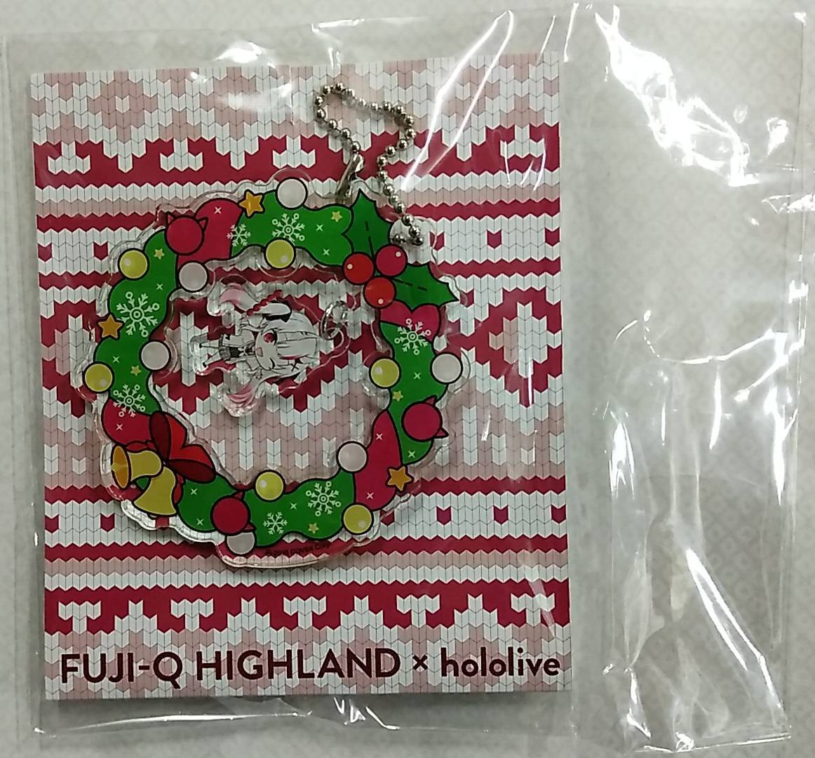 ホロライブin富士急ハイランド~SNOW*WORLD~ ゆらゆらアクリルキーホルダー 百鬼あやめ[hololiveクリスマスAcrylic Keychain Nakiri Ayame拍卖