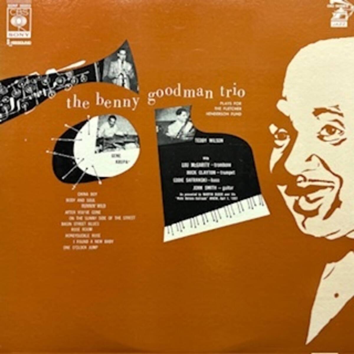 ★The Benny Goodman Trio - Plays For The Fletcher Henderson Fund(★盤面極上品!)拍卖