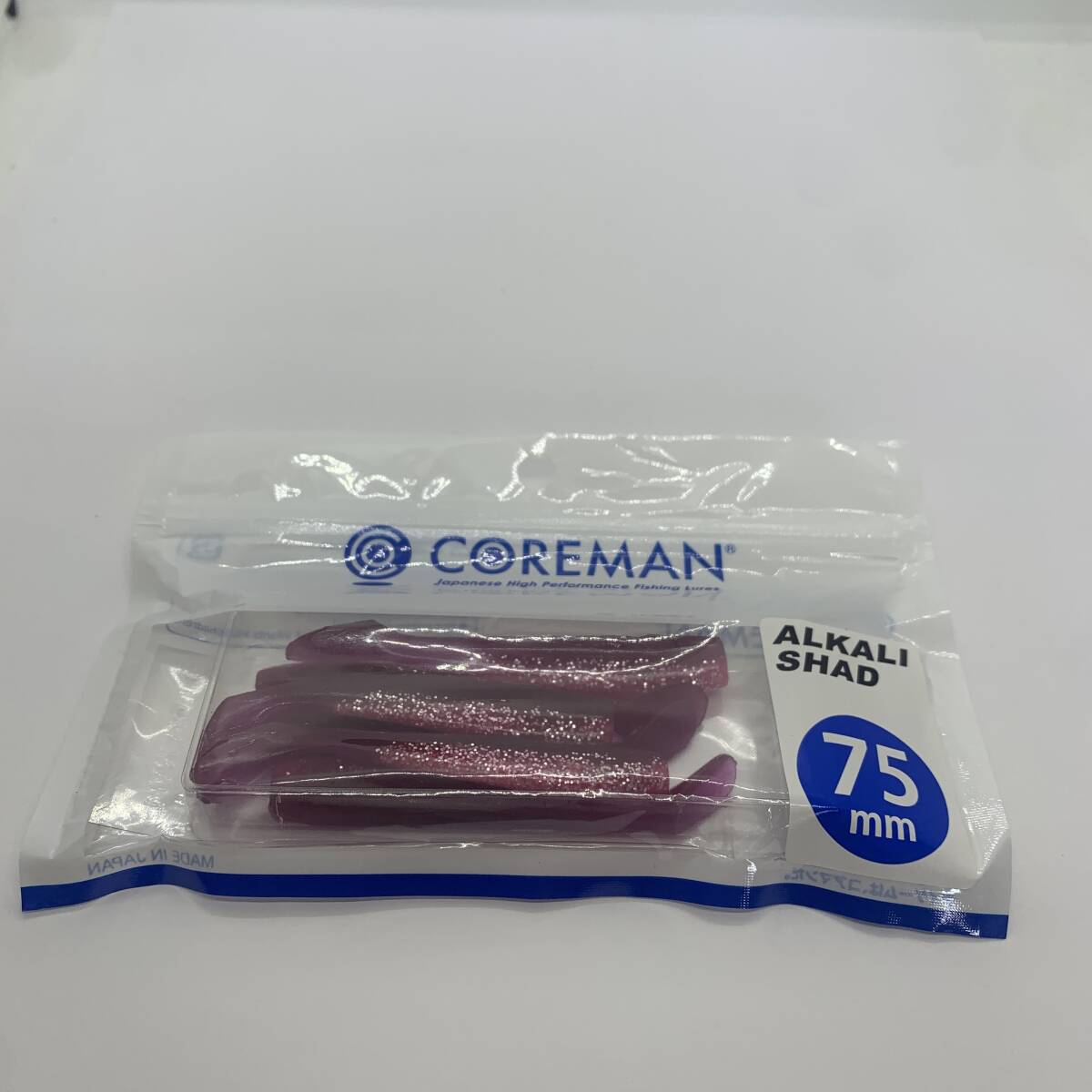 I-86544 コアマン アルカリシャッド 75mm ケイムラパープルピンク拍卖