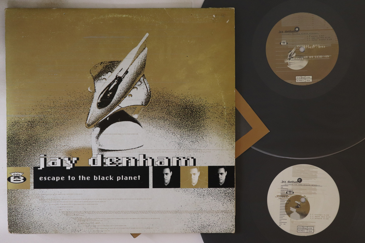 独2discs LP Jay Denham Escape To The Black Planet DB64 DISKO B /00520拍卖