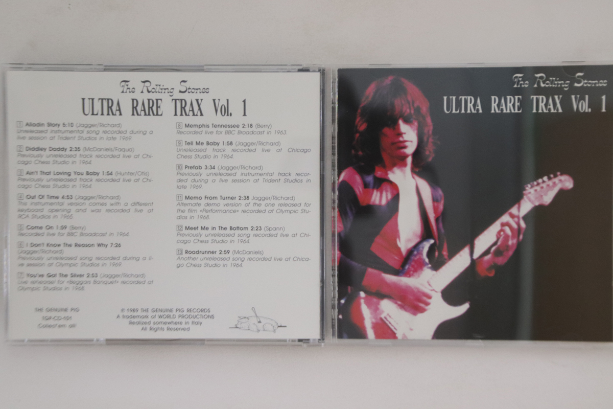 CD Rolling Stones Ultra Rare Trax Vol. 1 TGPCD101 THE GENUINE PIG /00110拍卖