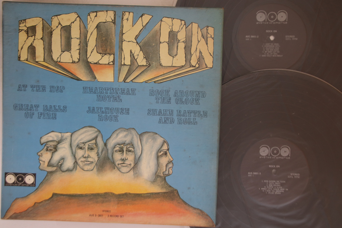 3LP Allan Caddy Orchestra Rock On AVE33801 AVENUE OF AMERICA Canada Vinyl /00750拍卖