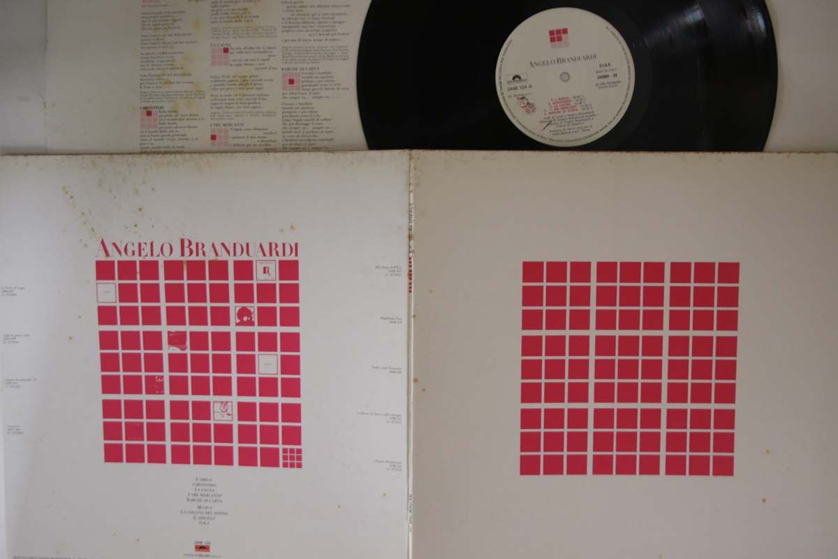 伊LP Angelo Branduardi Angelo Branduardi 2448124 POLYDOR /00400拍卖