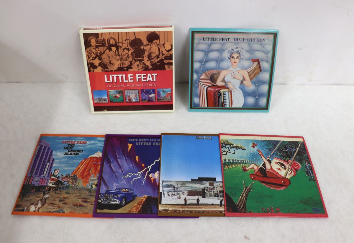 欧5CD Little Feat(リトル・フィート) ORIGINAL ALBUM SERIES BOX SET 8122798359 Warner Bros. Records 紙ジャケ /00150拍卖