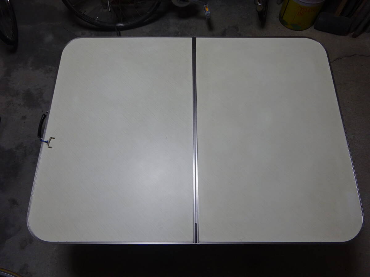 廃盤 RICCAL リッカル 理研軽金属工業 アルミ 軽量 フォールディングテーブル拍卖