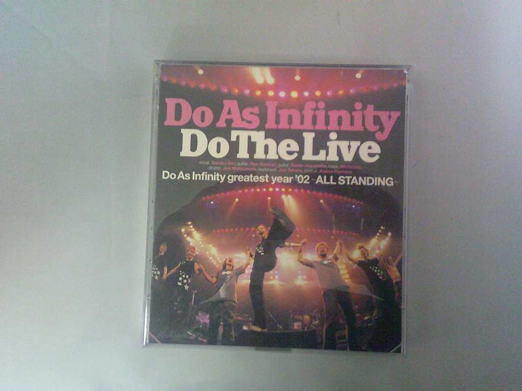 UCD213★中古CD Do As Infinity ドゥ・アズ・インフィニティ Do The Live ケースジャケット付き 盤面良好 クリーニング済み拍卖