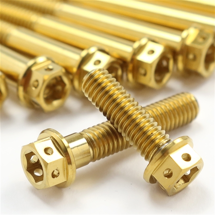 ▽Ninja1000 2011-2019 チタンボルトセット スプロケットエンジンカバー レーススペックタイプ ゴールド/4本set (KA5004SGO)拍卖