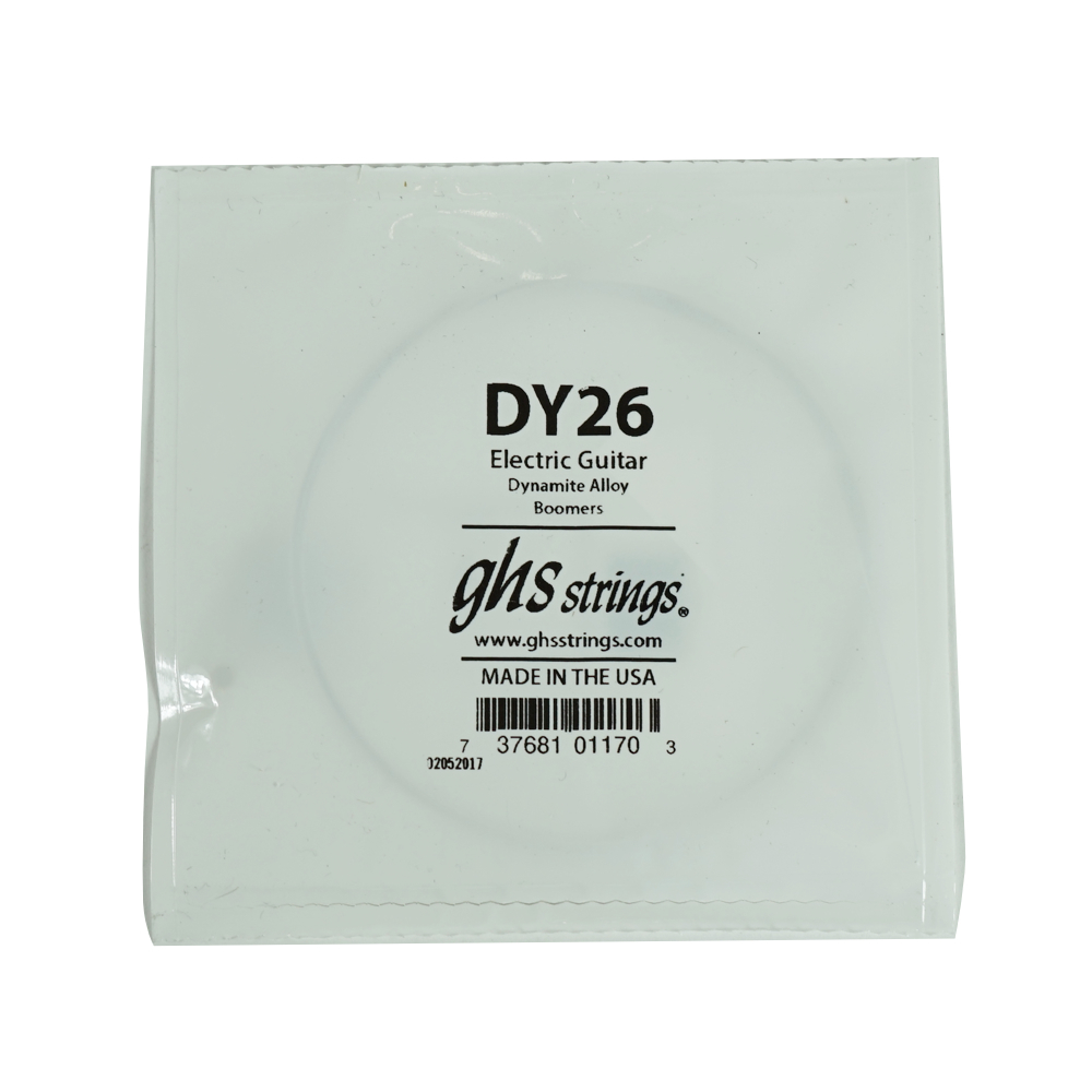 GHS DY26 Singles Boomers ROUNDWOUND .026 エレキギター用 バラ弦拍卖