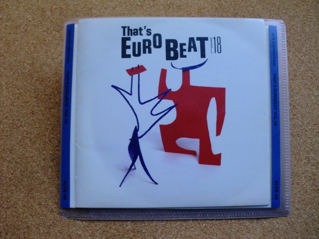 *【CD】THAT’S EURO BEAT VOL.18/ホワイト・キャップス、ゲイリー・クーパー、ローリー 他(ALCB46)(日本盤)拍卖