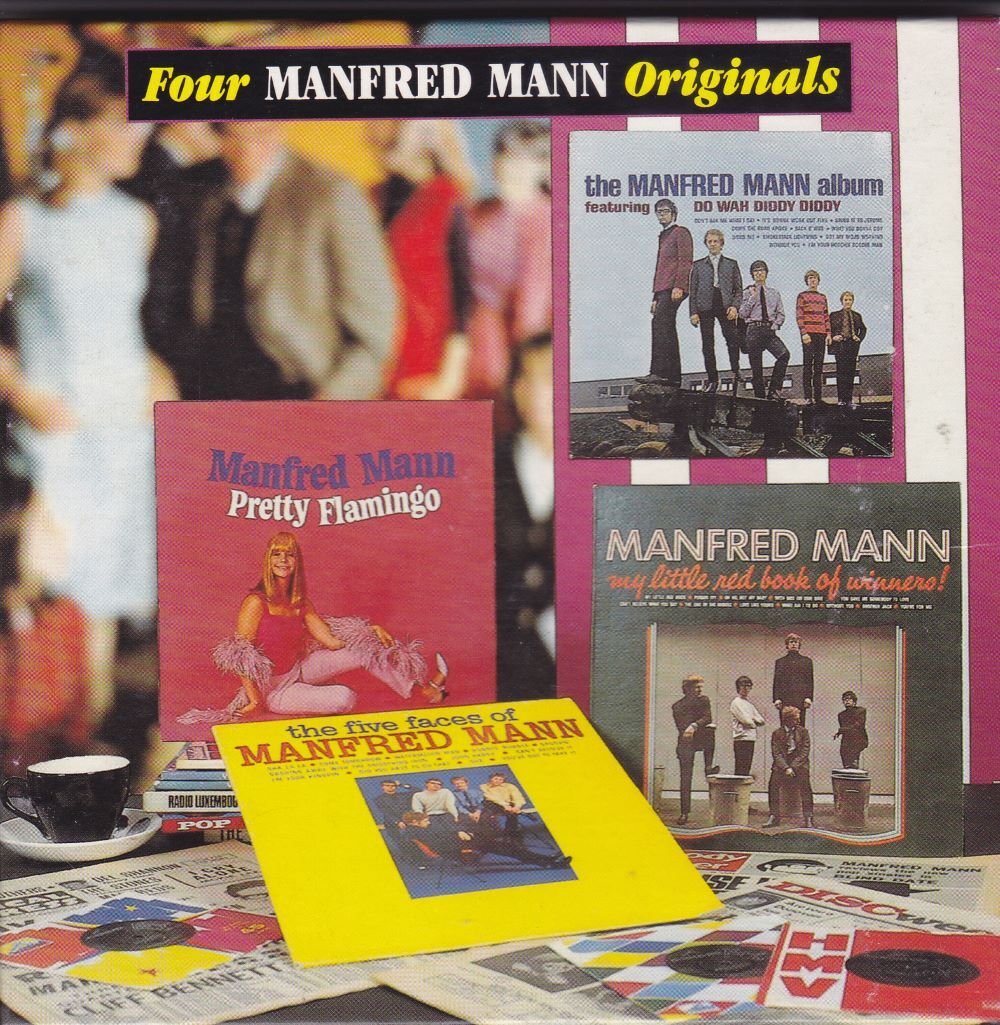 ■中古品■Manfred Mann マンフレッド・マン/Four Manfred Mann Originals(USED 4CDs Box)拍卖