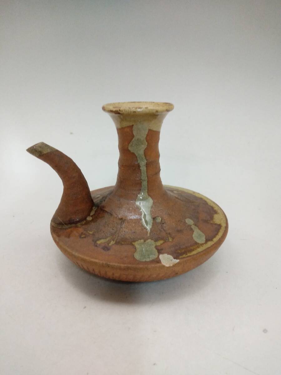 1125-0013 中古★醤油さし 陶器 陶磁器 和食器 調味料入れ 醤油入れ 和風 店舗拍卖