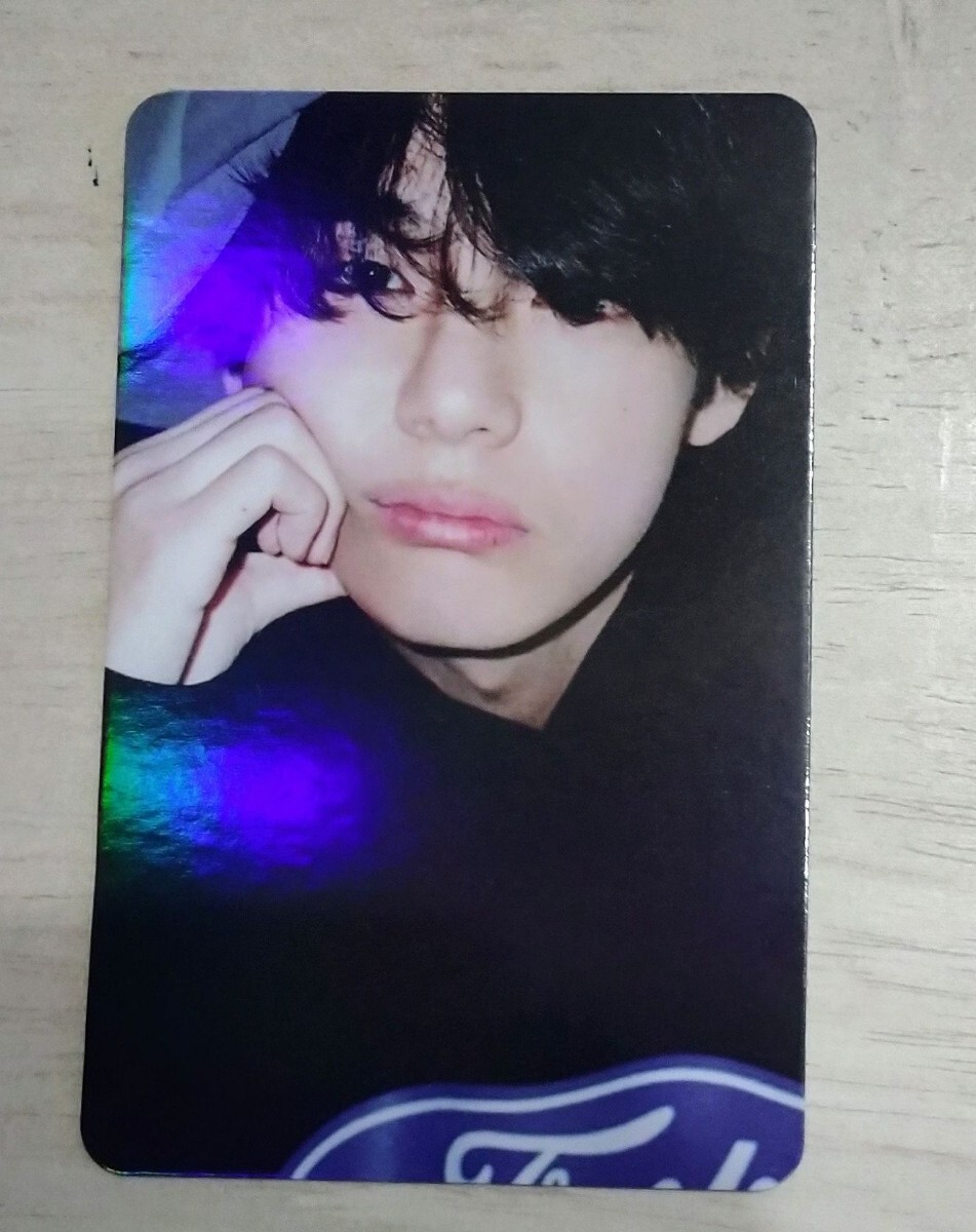 BTS ホログラムカード 「V」 ロモカード トレカ 新品 防弾少年団 ミニフォト テテ テヒョン ブイ ヴィ ヨンタン 1a3拍卖
