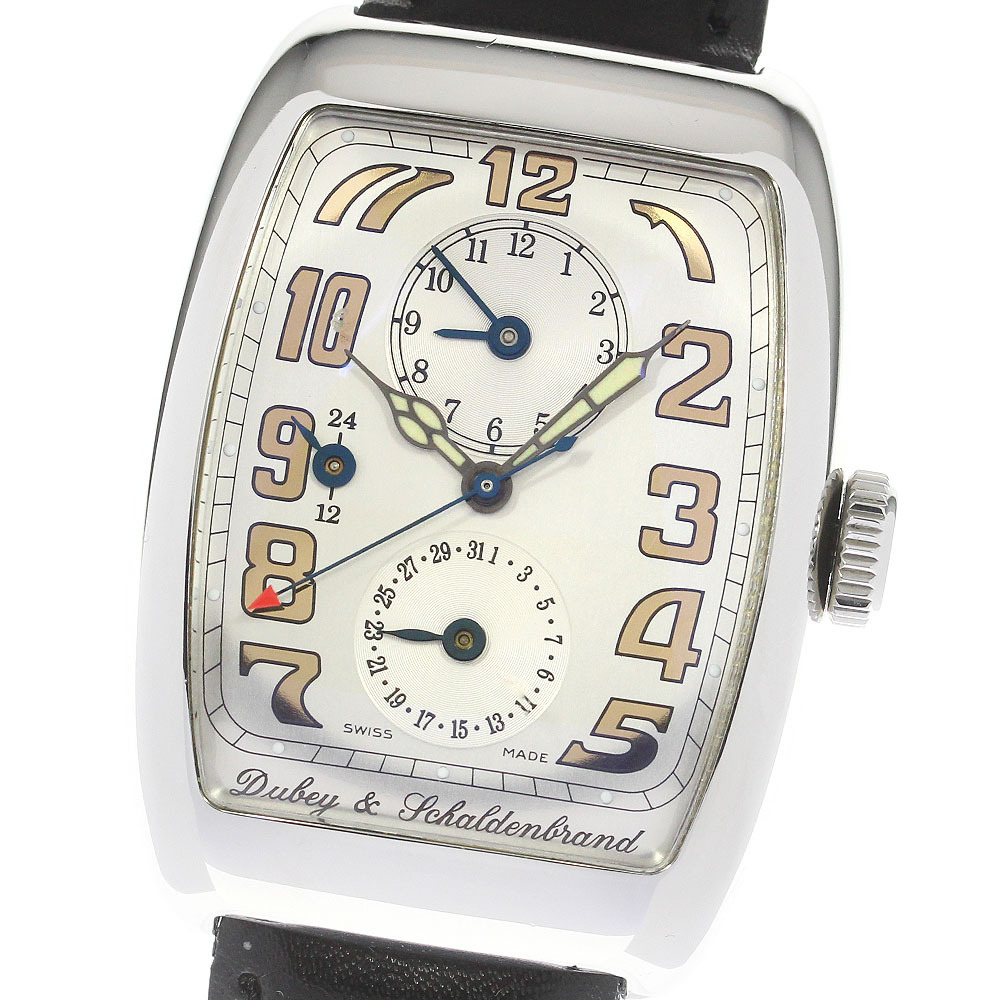 ダービー&シャルデンブラン DUBEY & SCHALDENBRAND アエロディーンデュオ デイト 自動巻き メンズ _818951【ev15】拍卖