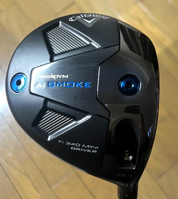 ★新品 PARADYM Ai SMOKE Ti 340 MINIドライバー US仕様 13.5度 DENALI BLUE50 R ハドラスコーテイング済拍卖
