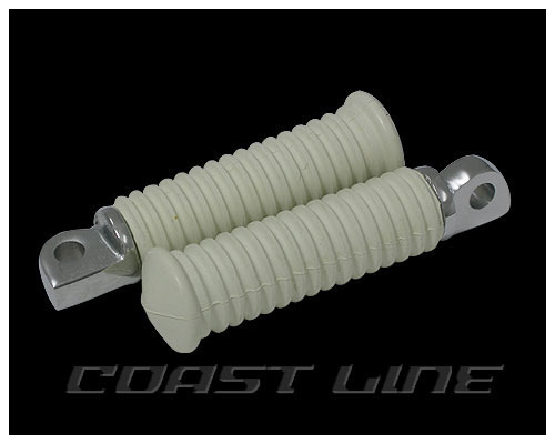 N006504 OEMタイプ ラバーフットペグ スモール ホワイト拍卖