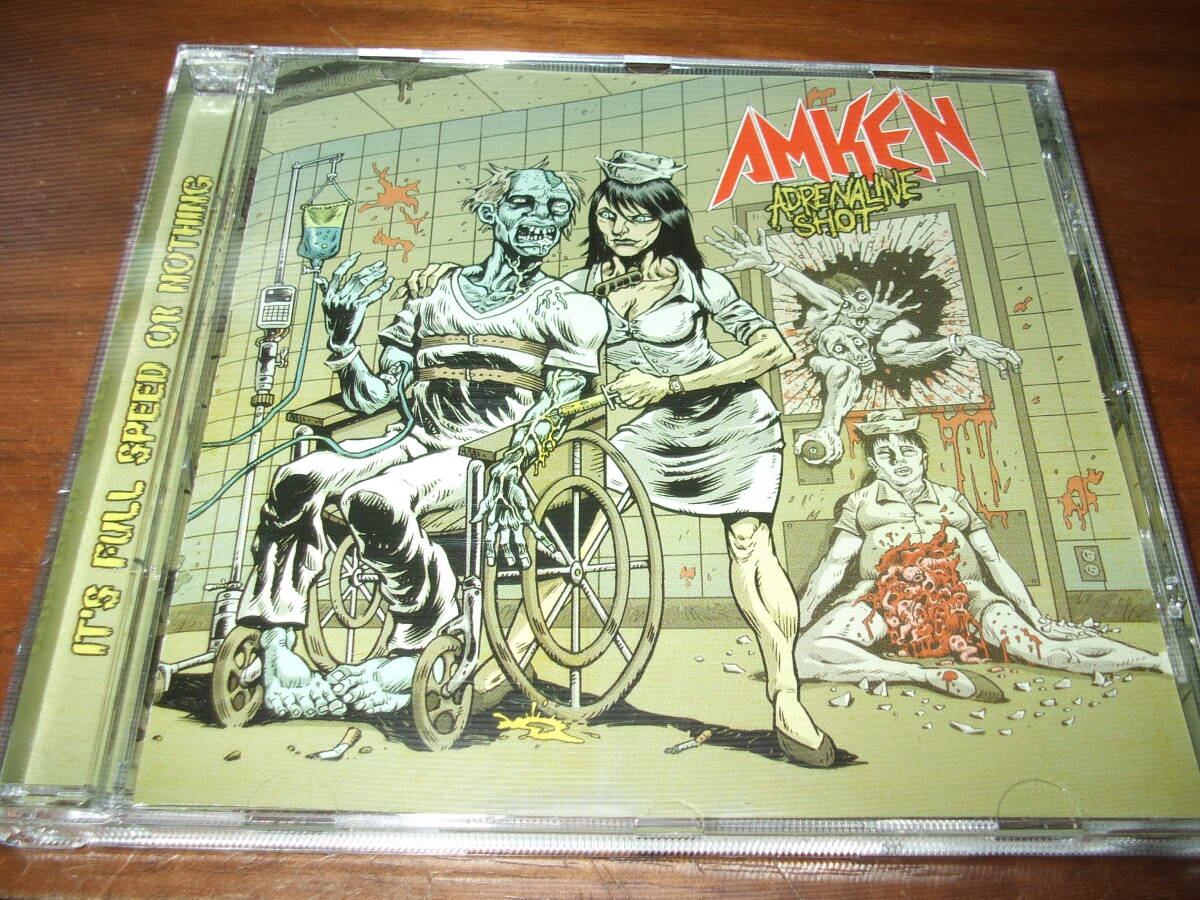 AMKEN《ADRENALINE SHOT》★スラッシュメタル拍卖