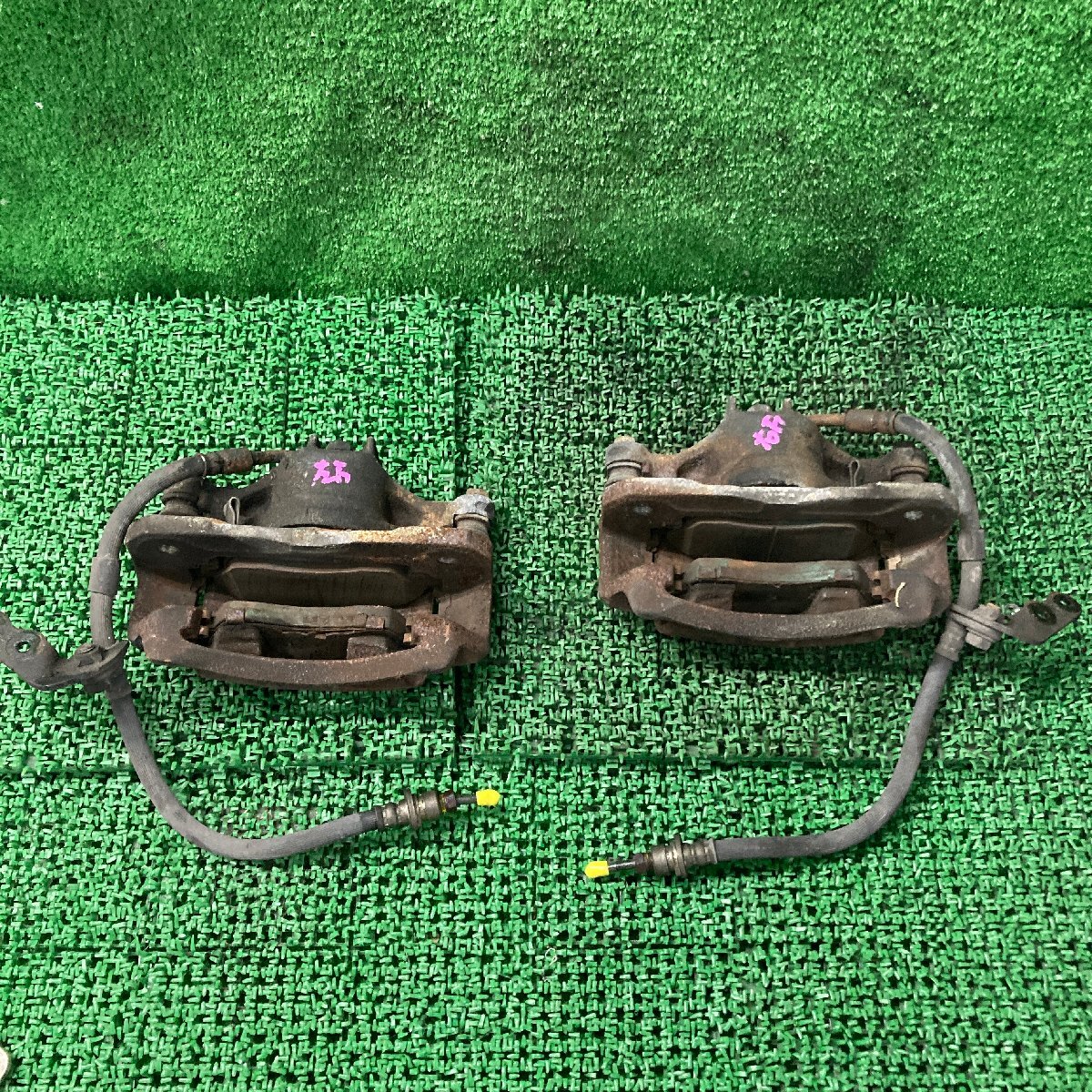 ♪♪値下げ再出品!! シビック EK3 VTi フロント 左右 ブレーキキャリパー (W11524)♪♪拍卖