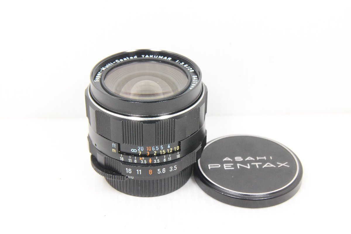 B404357☆☆美品★ペンタックス M42 Super-Multi-Coated Takumar 28mm F3.5拍卖