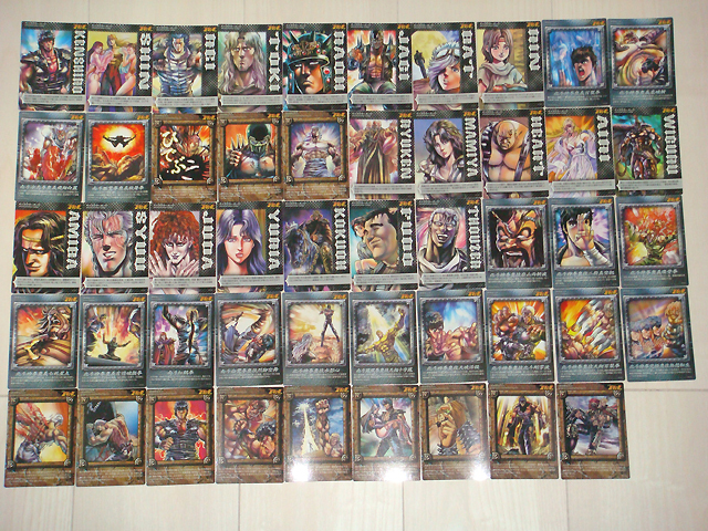 北斗の拳『世紀末カードバトル伝説 SEC49種セット』未使用品拍卖