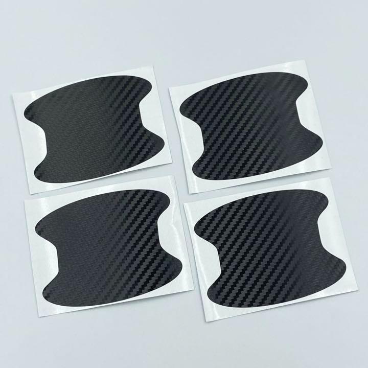 カーボン柄☆ドアノブ 保護 傷防止 シール ステッカー アウディ BMW vw ykshopc拍卖
