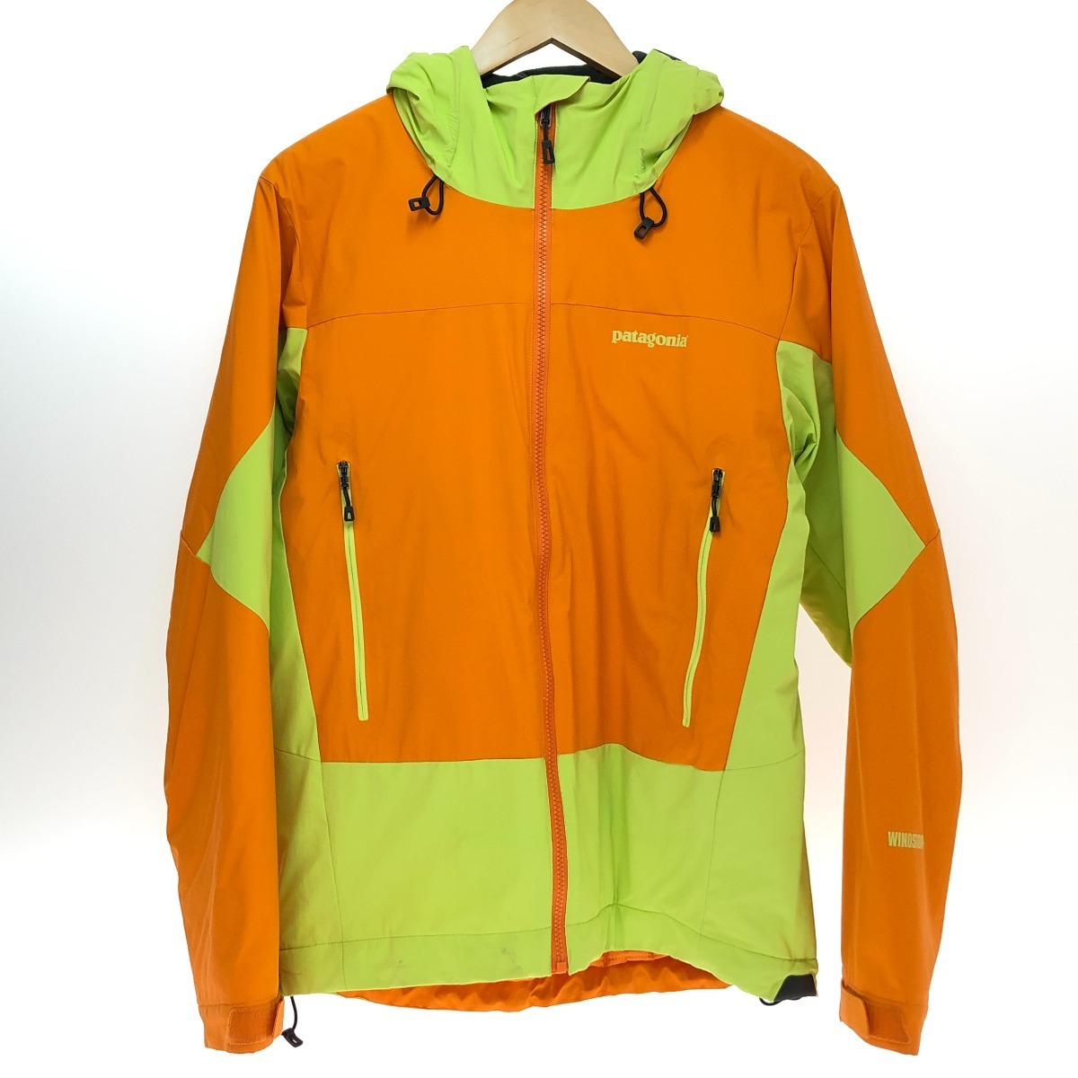 □□ Patagonia パタゴニア ウインターサンフーディージャケット Sサイズ 83890FA11 オレンジ系 やや傷や汚れあり拍卖