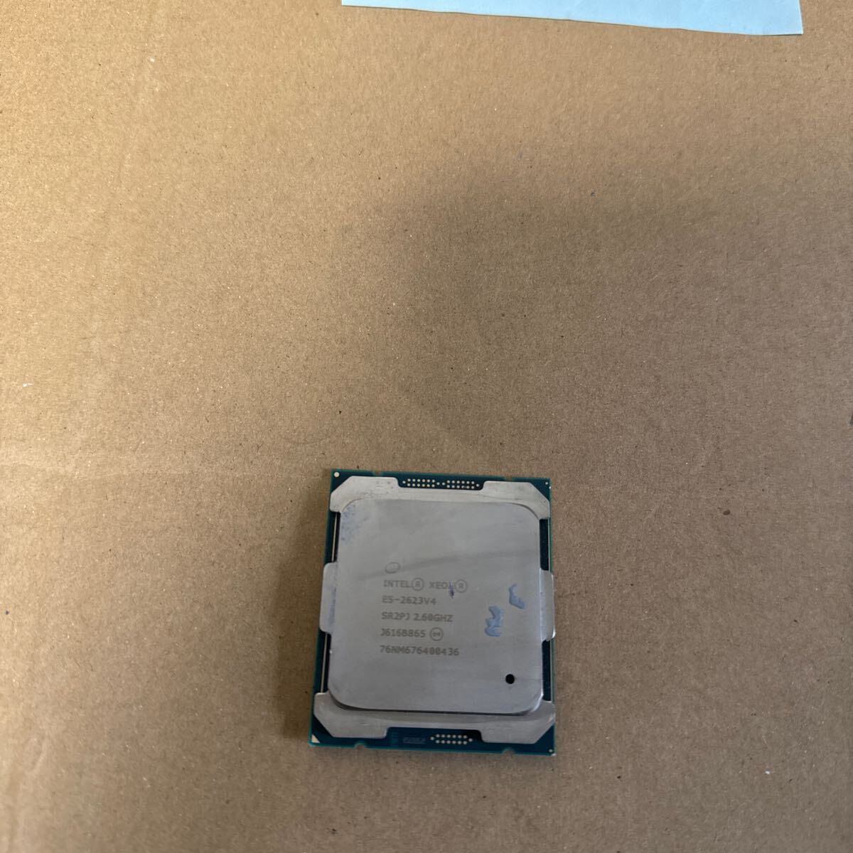 (06)Intel xeon E5-2623v4 正規完動品拍卖