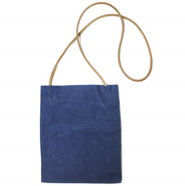 AMIACALVA アミアカルヴァ コーマキャンバス サコッシュ Dark Blue ショルダーバッグ カバン g19987拍卖