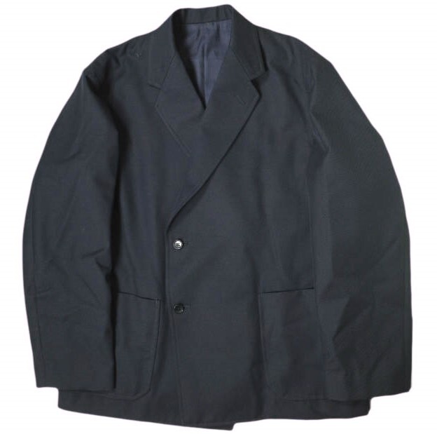 新品 Ernie Palo アーニーパロ 24AW 日本製 WOOL EASY JACKET ウールイージージャケット EP08JK01 46 NAVY ダブルブレスト 定価92,400円拍卖
