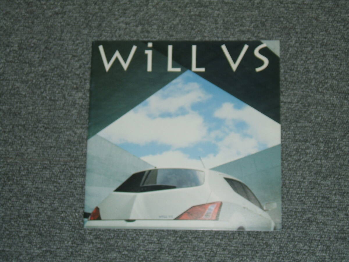 Will VS カタログ TOYOTA ウィル ブイエス トヨタ拍卖