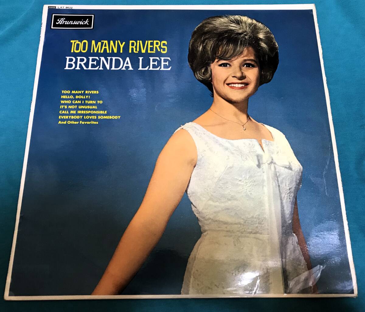 LP●Brenda Lee / Too Many Rivers UKオリジナル盤 Brunswick LAT 8622 拍卖
