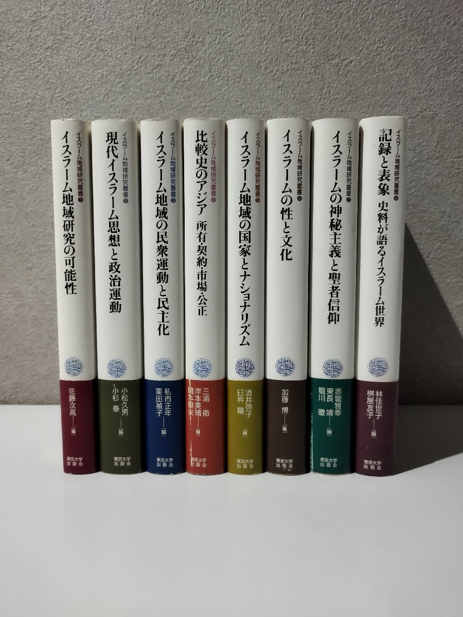 【まとめ/全8巻セット】イスラーム地域研究の可能性/現代イスラーム思想と政治運動 他 イスラーム地域研究叢書 佐藤次高 他【ac05l】拍卖
