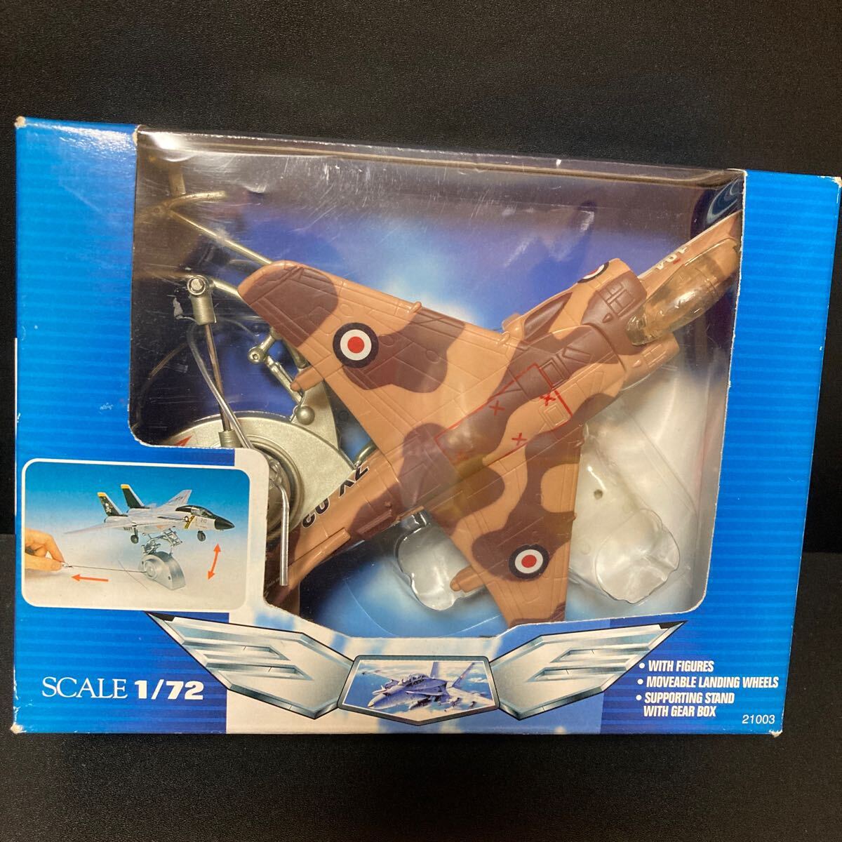 アップダウン戦闘機 小 1/72 スケール HARRIER 戦闘機 フィギュア グッズ 置物 置き物拍卖