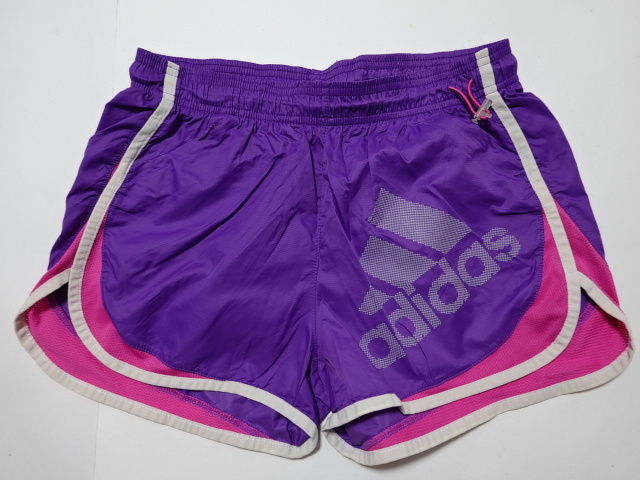 ■1126■アディダス ADIDAS ナイロンショートパンツ L●拍卖