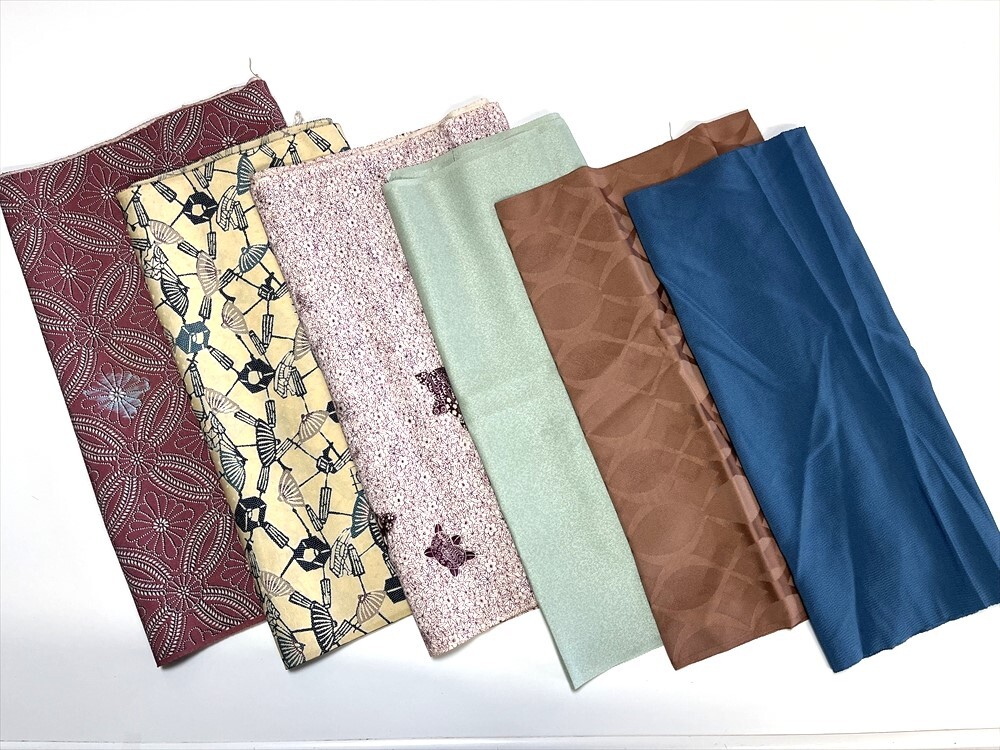 花とら●リサイクル端切れ 6枚まとめて リメイク 素材 細工用 241029拍卖