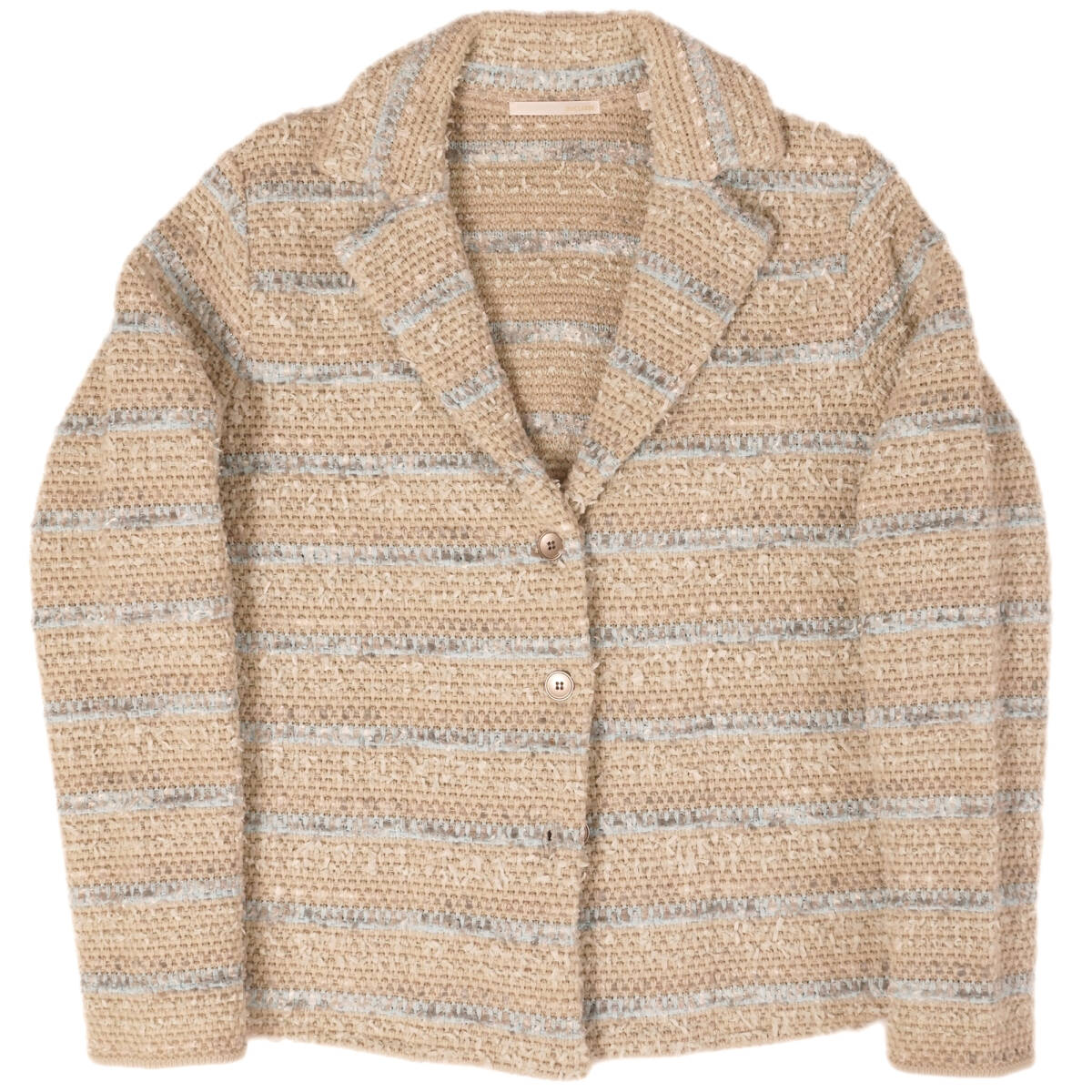 DoCLASSE カラーツイード シングル ジャケット M ドゥクラッセ 3つボタン拍卖