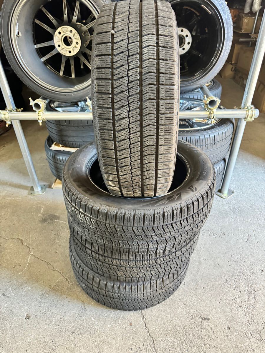 ブリザック VRX2 205/55R16 4本 2018年製 ゴルフ カローラスポーツ ブレイド インプレッサG4 ZN6 リーフ スタッドレス拍卖
