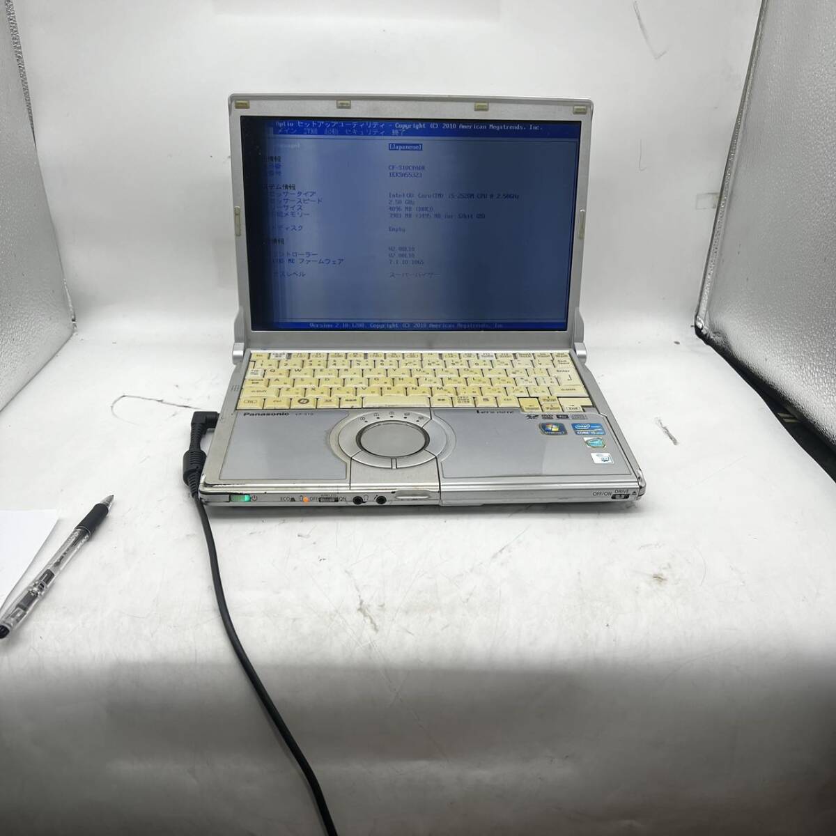 Panasonic/S10/第2世代 Core i5-2520M/12.1インチ/AC拍卖