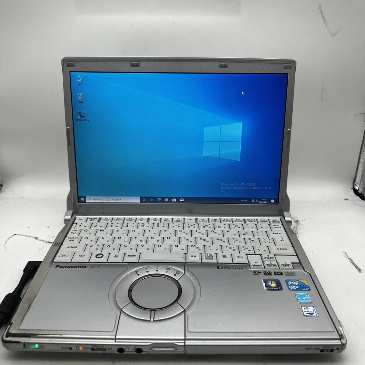 office2019/Win10/Panasonic/S9/Core i5-M520/メモリ 2GB/HDD 250GB/DVDスーパーマルチ/12.1インチ/F1拍卖
