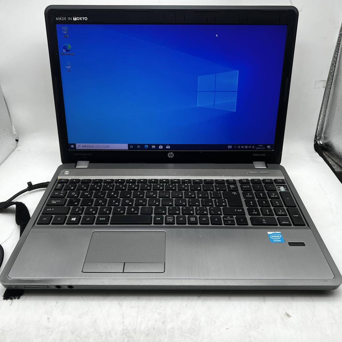 office2019/Win10/HP/4540S/Celeron 1000M/メモリ 2GB/HDD 320GB/15.6インチ/M1拍卖