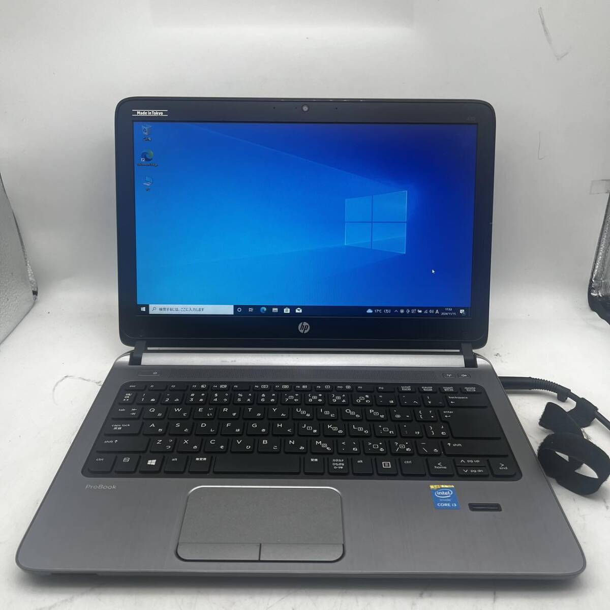 office2019/Win10/HP/430 G2/第5世代 Core i3-5010u/メモリ 4GB/HDD 320GB/13.3インチ/Webカメラ/X1拍卖